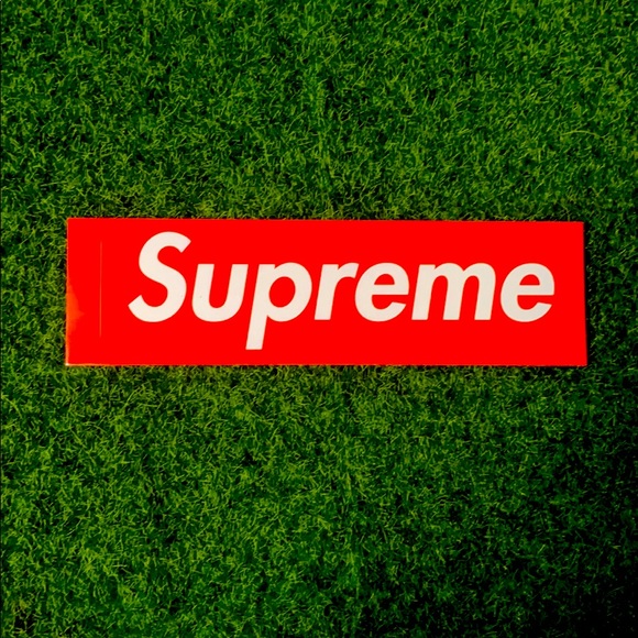 (2) Supreme Stickers & Red Box Logo Sticker - Picture 2 of 3